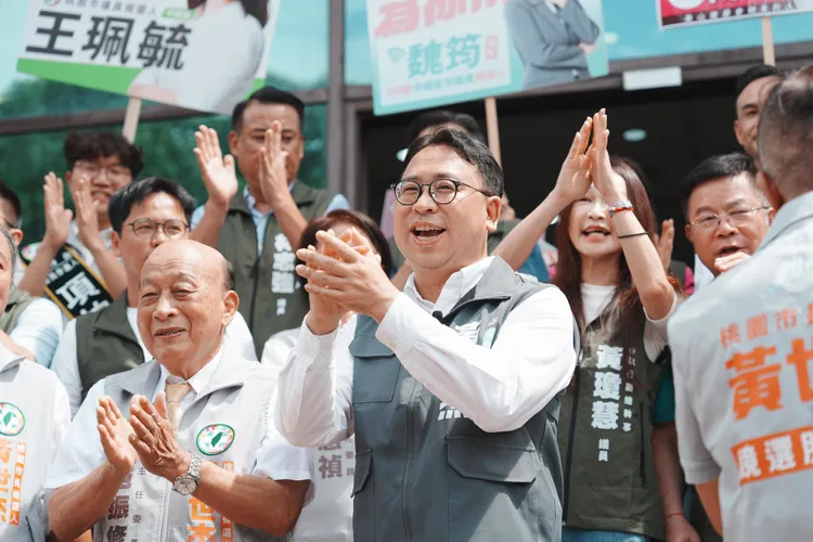 黃世杰邀235萬市民「杰伴同行」、走向更好未。黃世杰團隊提供