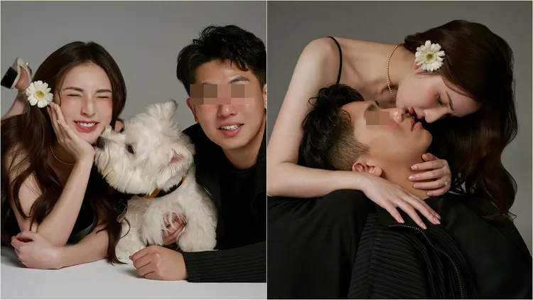 前啦啦隊Dora洪葳宣布結婚。翻攝自洪葳IG