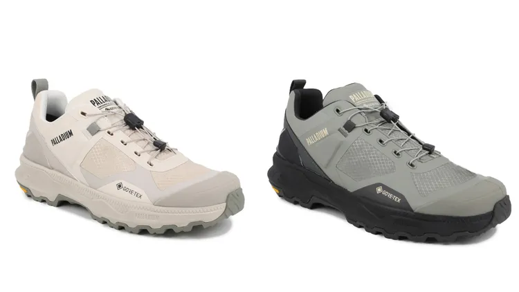 PALLADIUM OFFLITE GORE-TEX®科技聯名防水系列OFFLITE EVO GTX，各4980元。品牌提供