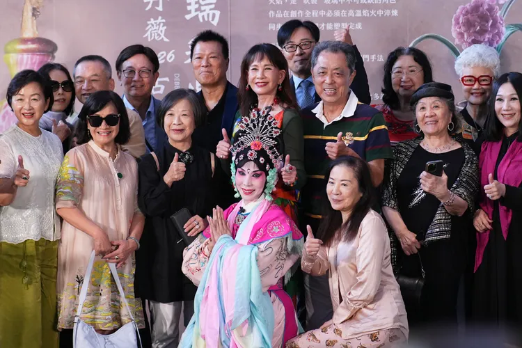 周丹薇一票圈內巨星好友前來相挺。彭欣偉攝