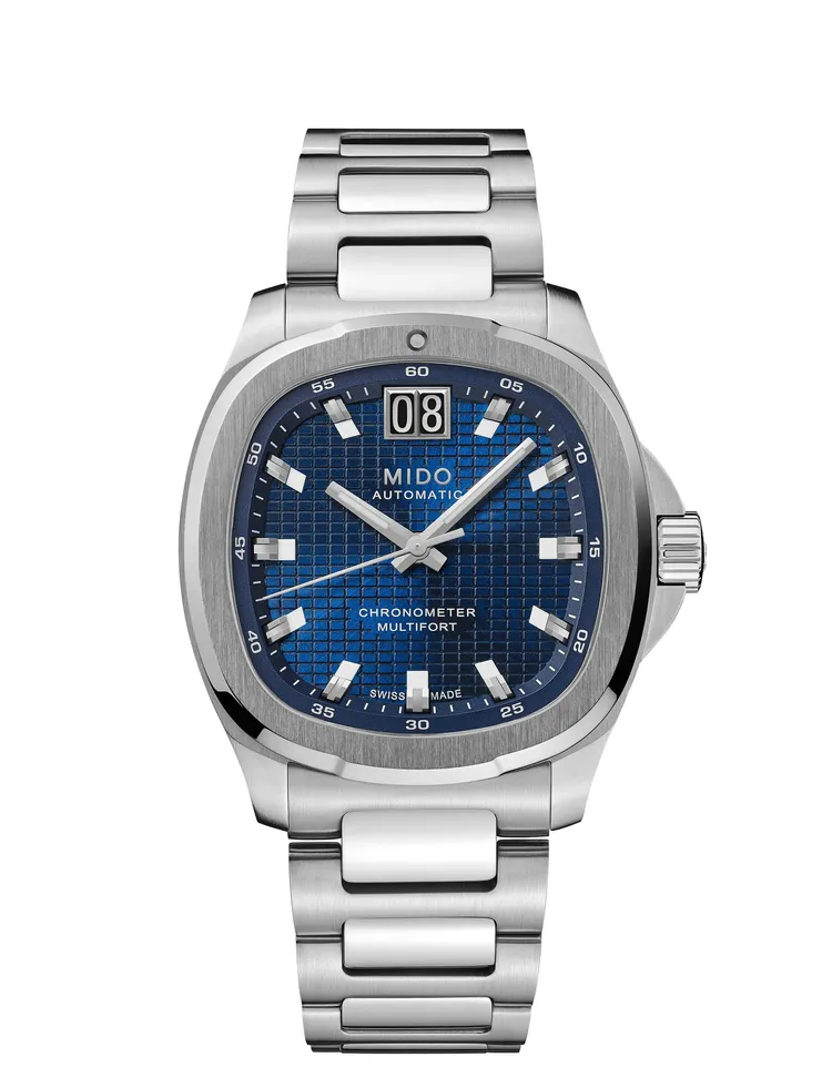 MIDO Multifort TV Big Date Chronometer腕錶，4萬6800元。品牌提供