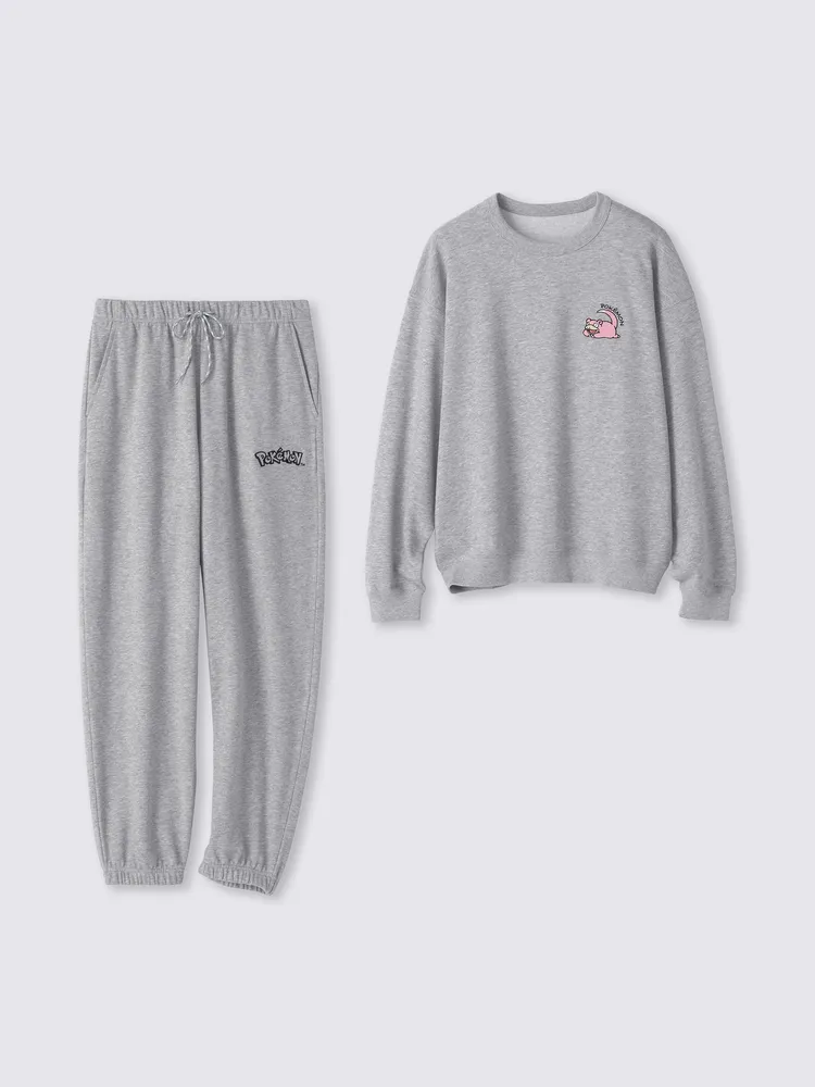GU《寶可夢》聯名休閒家居服組，1290元。品牌提供