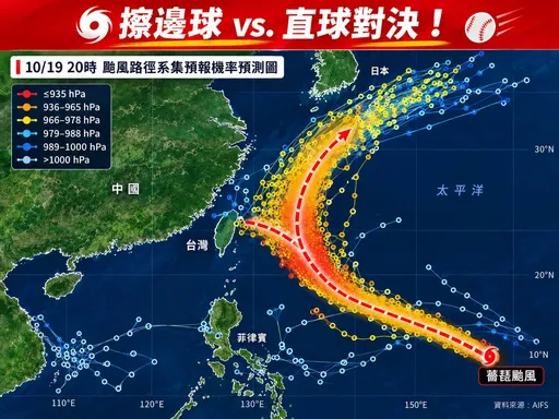 秋颱薔琵難捉摸！路徑預測分2派「登陸vs.擦邊球」這天揭曉