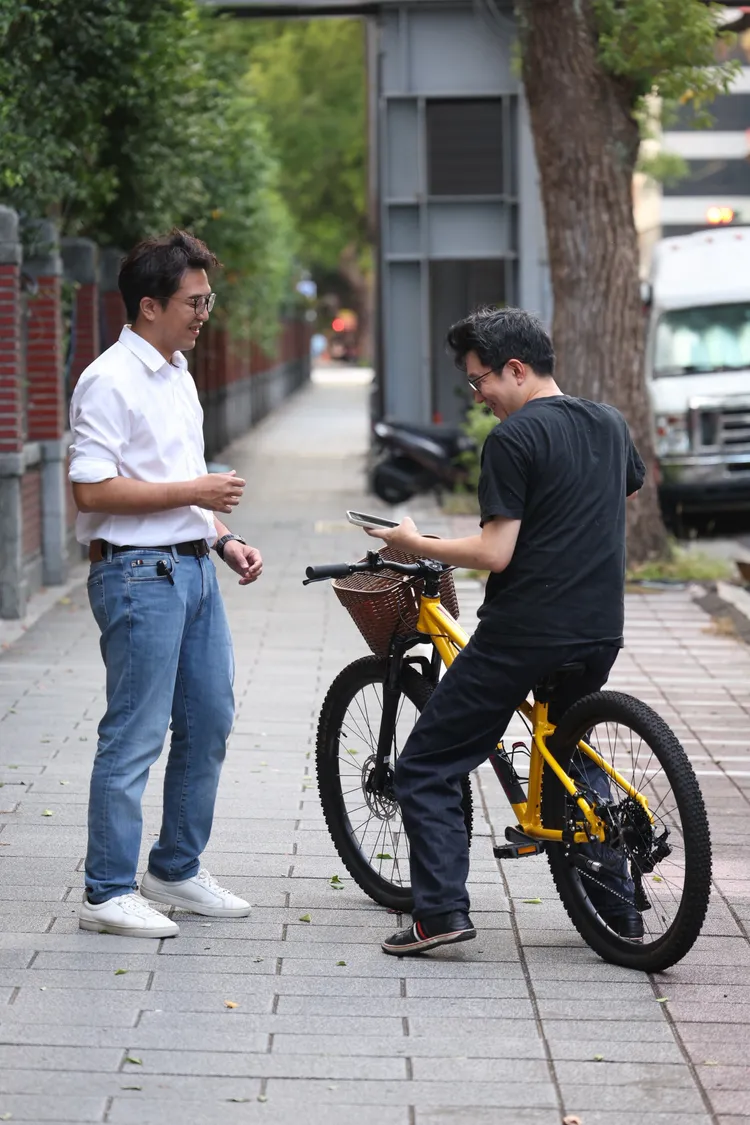沈伯洋說，「作為城市的首長，我認為溫度是很重要的」。莊宗達攝