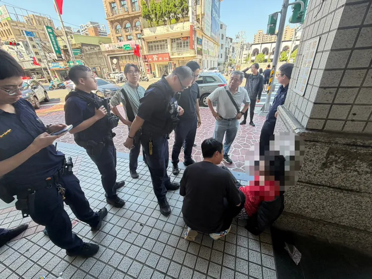 李姓外甥今天中午在桃園落網。警方提供