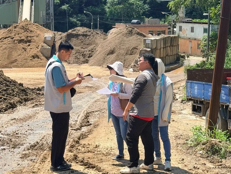 地面查證。新竹市府提供