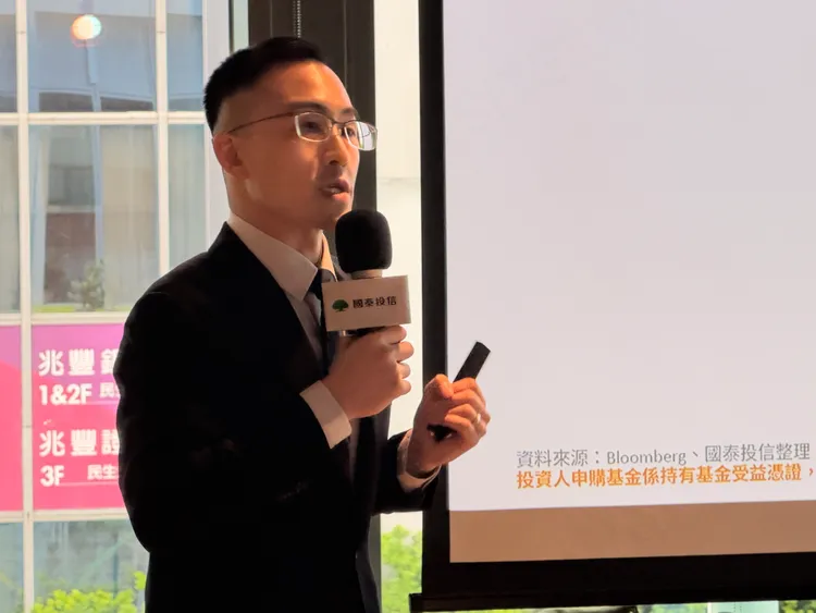 國泰費城半導體（00830）經理人李翰林。呂承哲攝