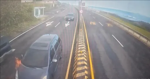 台2線事故連環爆！3車追撞釀1傷　1小時後再傳火燒車