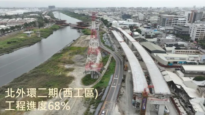 北外環道路建置對於安南區低基期房價區將產生拉抬效果。台南市政府提供