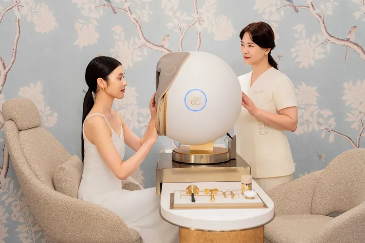 Estée Lab Skin Pro肌膚分析科技。品牌提供