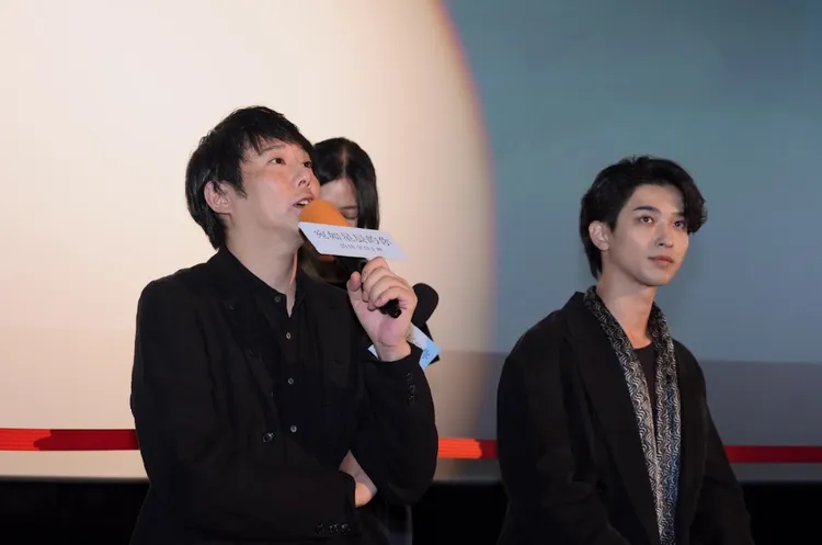導演藤井道人來台出席影人見面場。車庫娛樂提供
