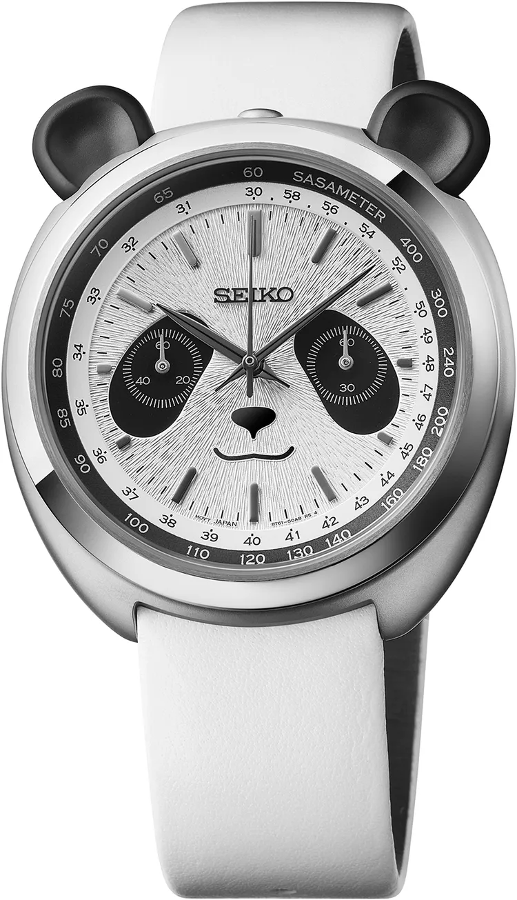 Seiko「power design project」系列黑白款熊貓錶HHK001，1萬6800元。品牌提供