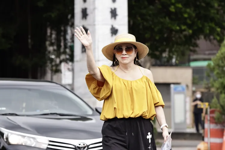 許純美昨公開露面，風采依舊。攝影中心攝