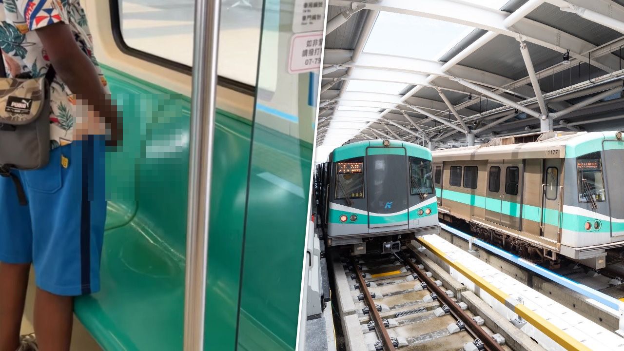 外國客酒醉「尿在車廂座椅上」 高雄捷運強硬發聲