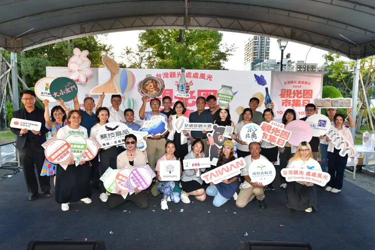 觀光圈市集串起地方產業，200家攤商共創商機。翻攝畫面