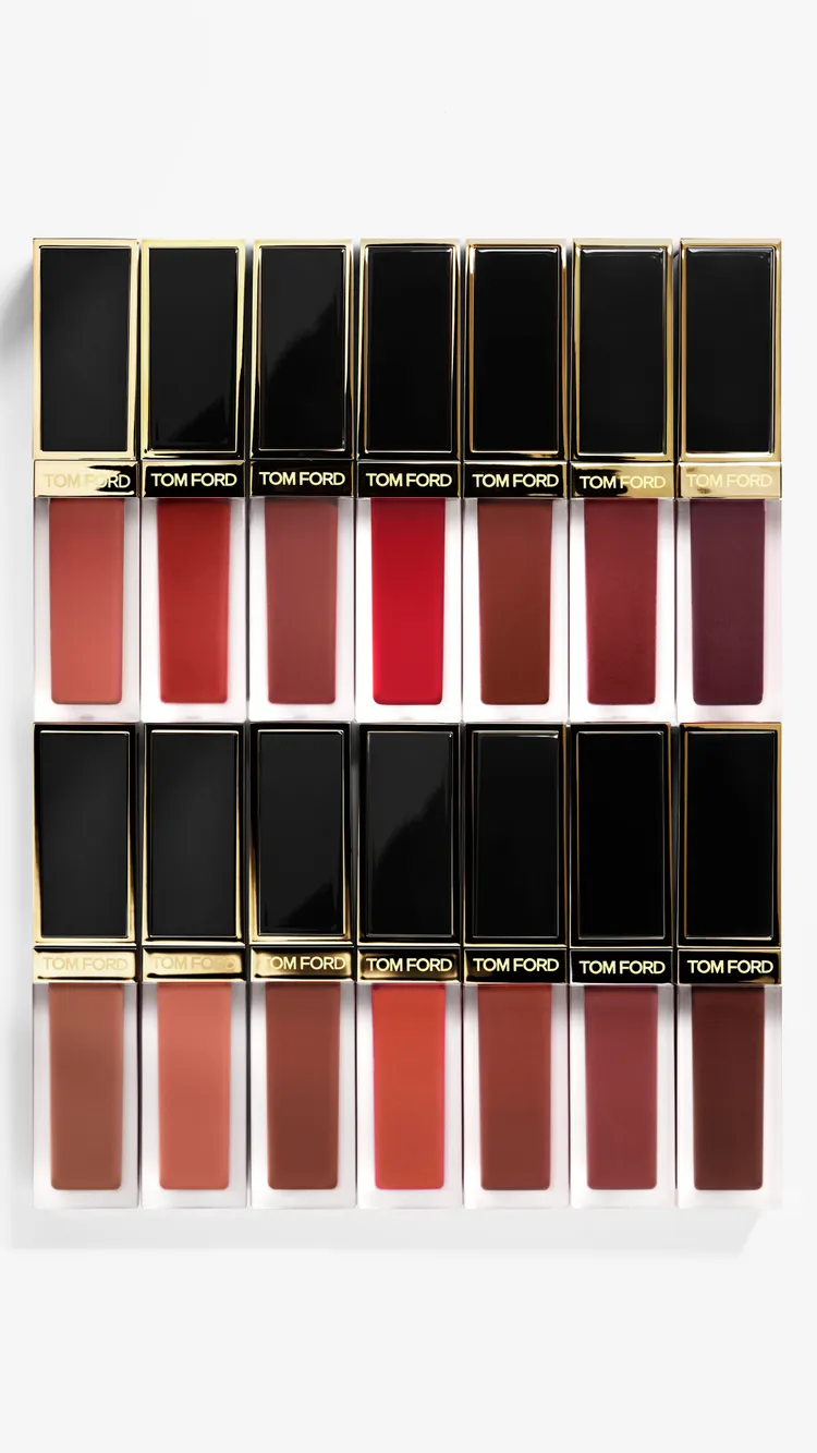 TOM FORD全新設計師高級訂製絨霜唇萃，2050元。品牌提供
