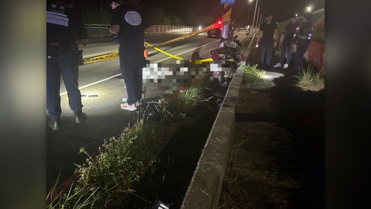 19歲男載少女自撞噴飛 板橋2死車禍畫面曝光