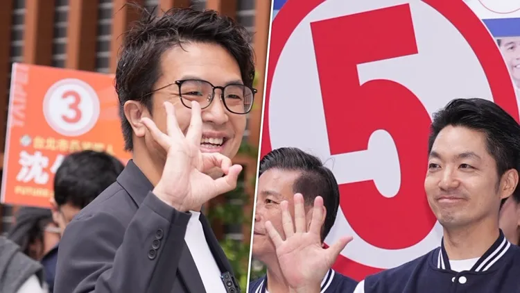 今天抽出22縣市長與議員等候選人號次，選戰進入衝刺階段。合成照