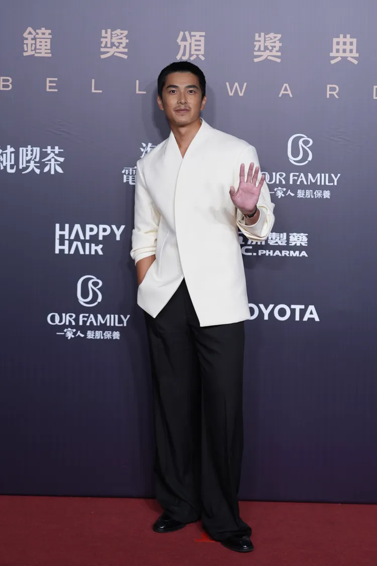 曾敬驊入圍戲劇節目男主角獎。攝影中心攝
