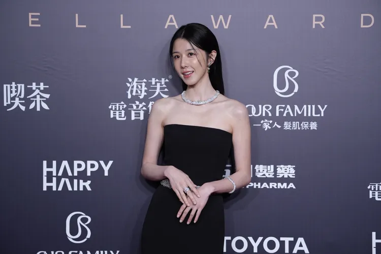 邵雨薇首次入圍金鐘獎。攝影中心攝