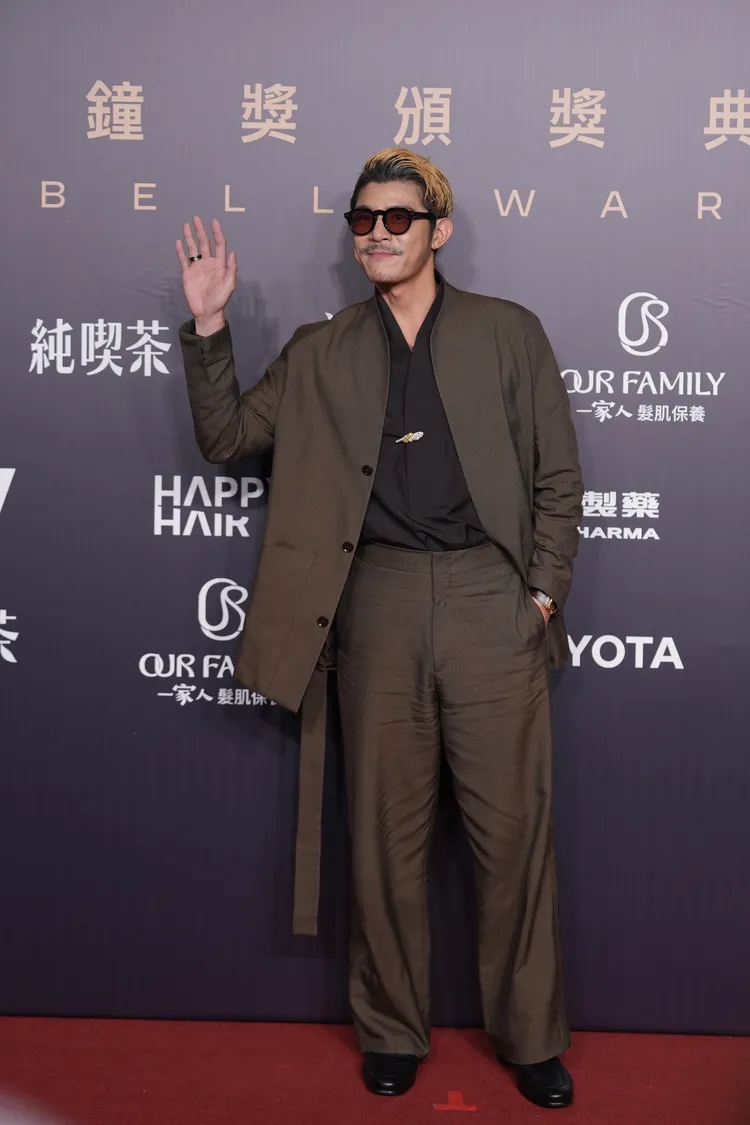 王柏傑選穿Zegna西裝。攝影中心攝