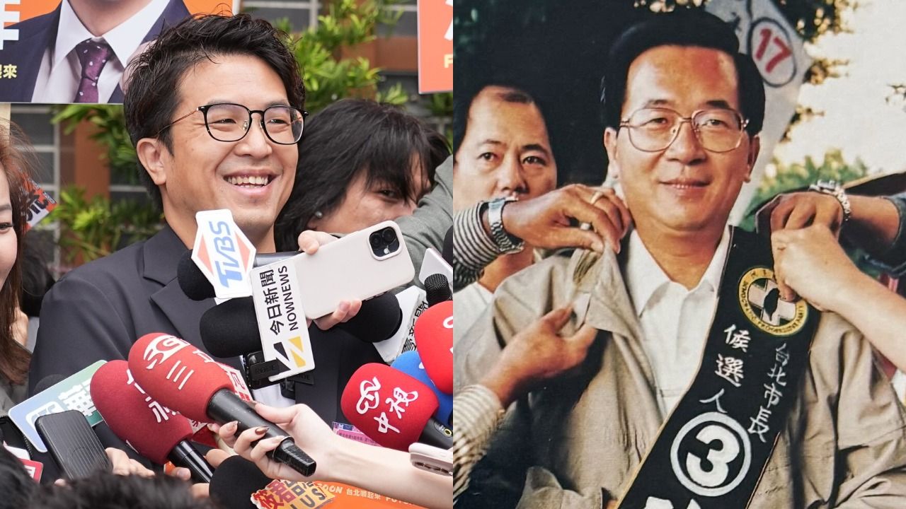 陳水扁揭32年前「小男孩衝上台找他」 如今將承擔台北未來