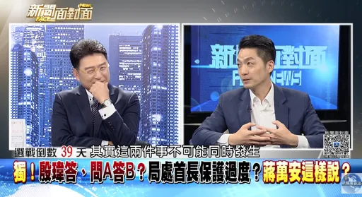 謝震武質問「有沒有背稿、問A答B」　蔣萬安直面回應