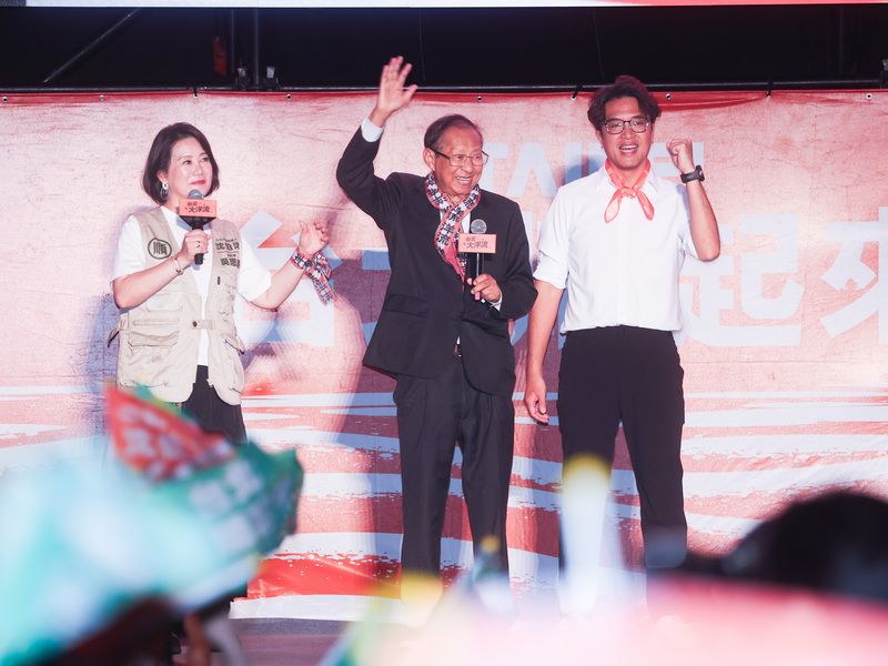 AMD蘇姿丰父親現身!蘇春槐挺沈伯洋:北市長不需要權貴
