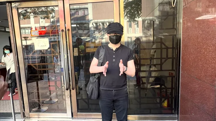 謝震廷受訪說，希望事情能夠清楚還原，不打算再追究，只想好好過生活。張欽攝
