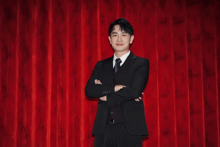 陳謙文得接招林韋君各種即興演出。攝影中心攝