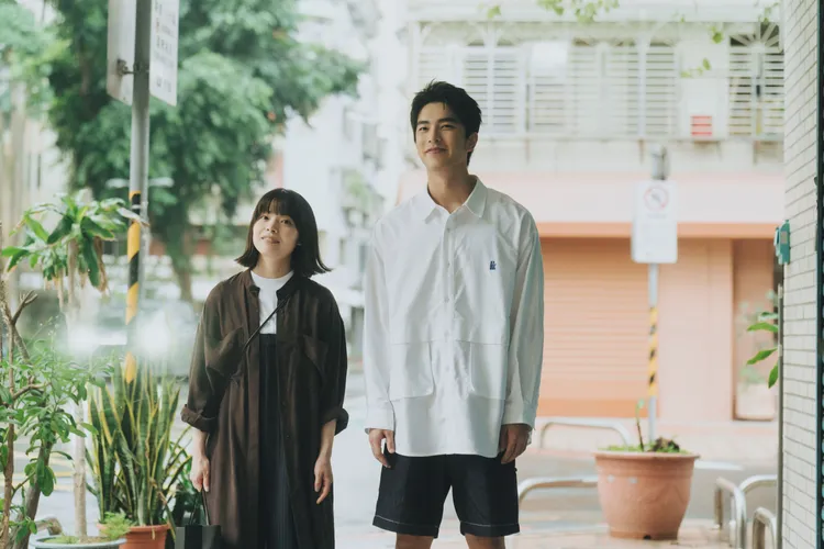 曾敬驊和岸井雪乃合作《鼠一般的你》。華映提供