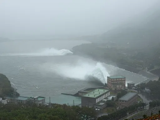 薔琵颱風風雨持續！　石門水庫蓄水率破95%