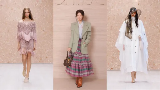 巴黎時裝周｜Chloé用古典刺繡重塑少女洋裝　Anna當飄逸小公主看秀