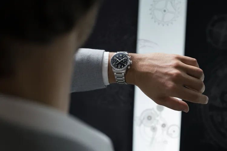 格拉蘇蒂原創Senator Chronograph Navigator 議員領航者計時腕錶。品牌提供