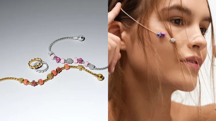 PANDORA推出多款繽紛Mini Charms迷你串飾。品牌提供