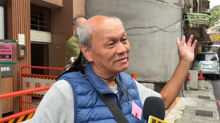 參加基隆市長選舉的魏造文今天親自出席抽籤。翻攝照片