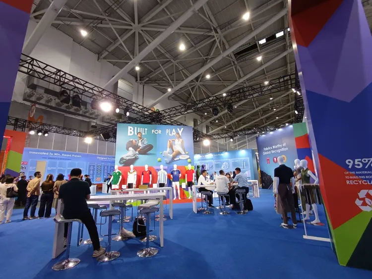 紡拓會主辦的2026年台北紡織展(TITAS)今(8日)圓滿閉幕。許麗珍攝