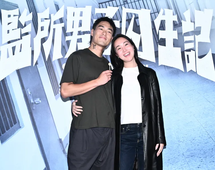楊祐寧跟老婆恩愛如初戀。彭欣偉攝
