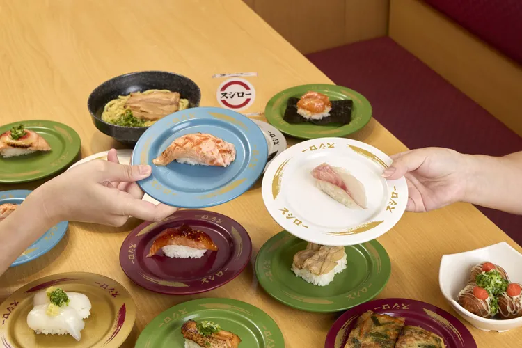 壽司郎「秋の新甘覺」也集結多款鮭魚料理。業者提供