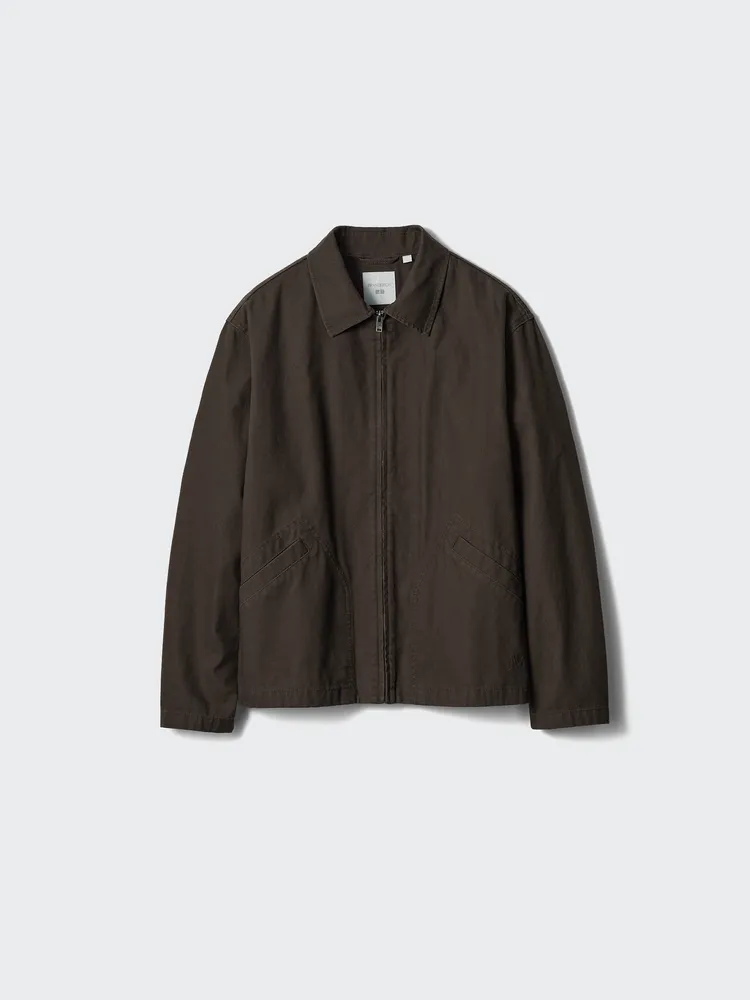 UNIQLO and JW ANDERSON拉鍊布勞森外套，1490元。品牌提供