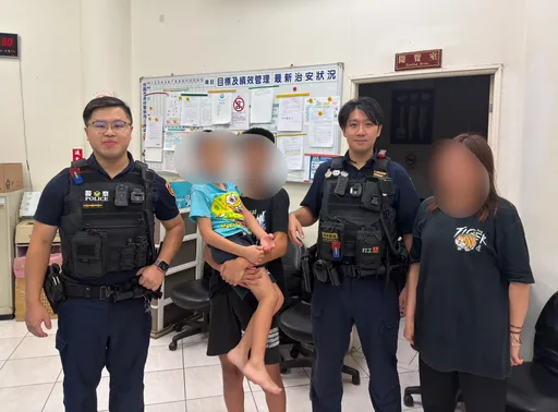 7歲童逛夜市走失！母親急壞求助　大園警開廣播喊話半小時尋回