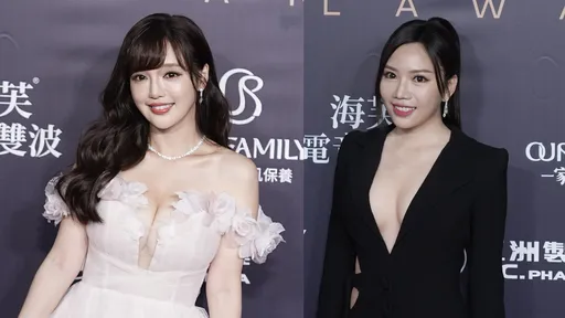 E奶大PK！甜美丘涵對上性感蔡尚樺　曾國城讚嘆：把她祖先帶來了