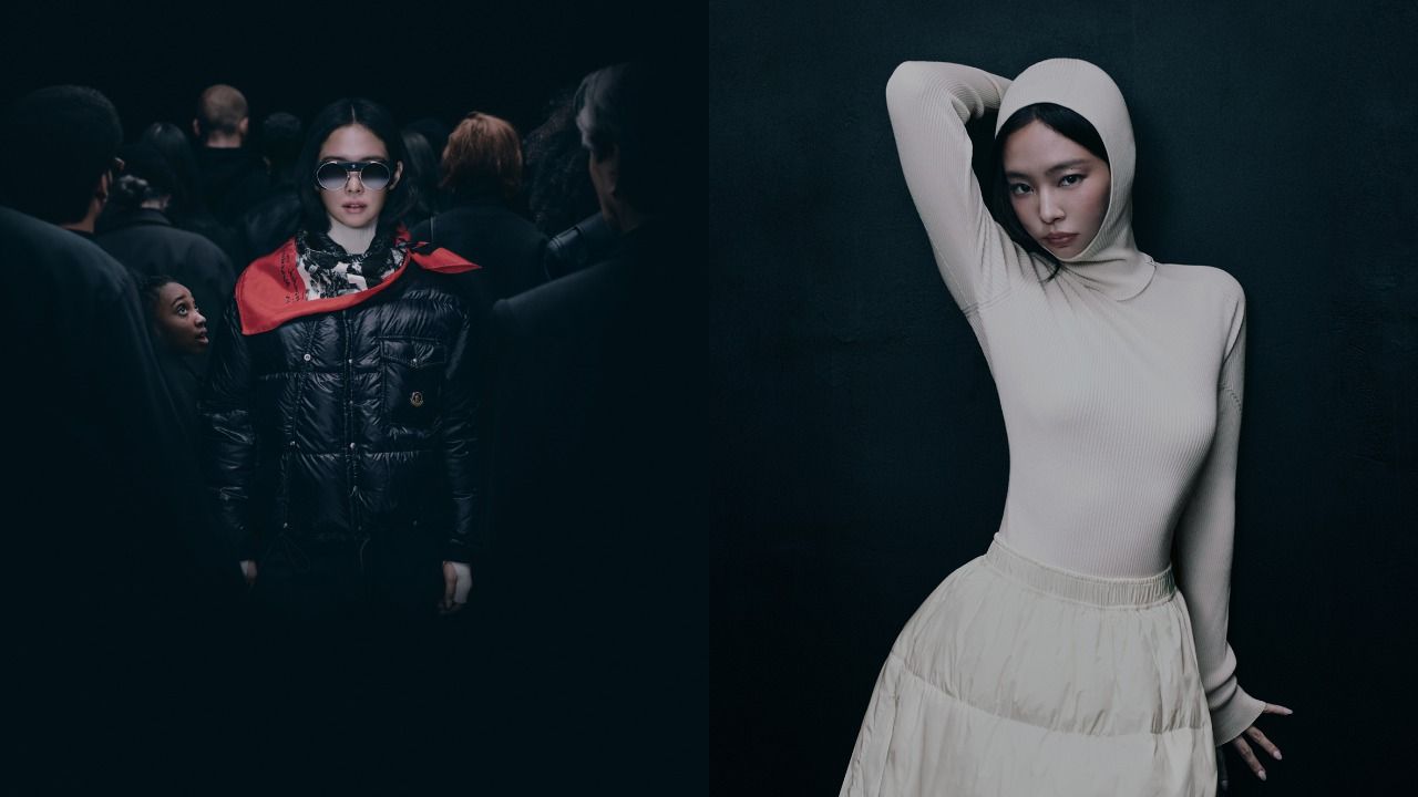 Jennie站C位氣場全開!Moncler前衛頭套裝、羽絨裙全Hold住