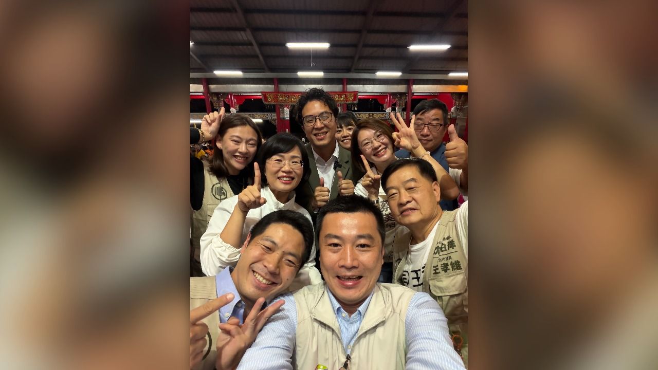 蘇巧慧、沈伯洋意外同框!汐止福山巖「洋流慧聚」