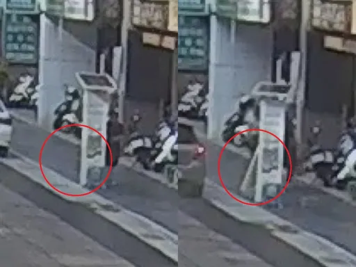 未察覺擦撞智慧公車站牌致損　貨車駕駛罰吊照1個月