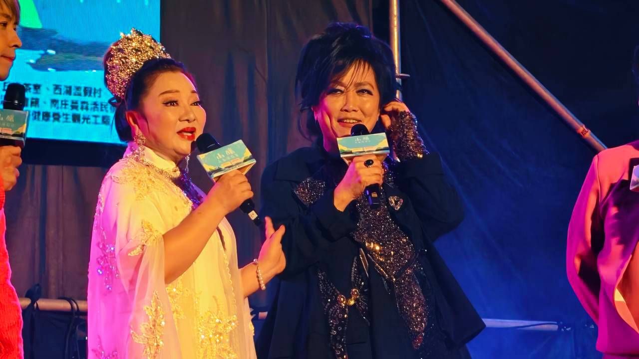 颱風天停班停課演唱會照唱惹議 白冰冰化妝到一半觀眾全湧入