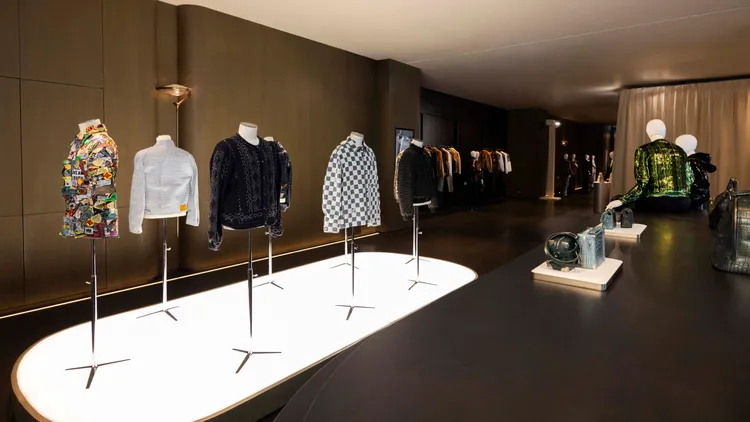 LV年度珍稀皮革暨高級訂製臻品展。品牌提供