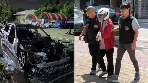台中男積欠房租被迫搬家　竟縱火燒毀1車2廟遭收押