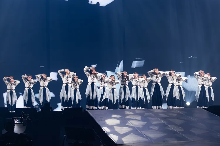 櫻坂46動作整齊劃一。©️MUSIC EXPO LIVE 2026