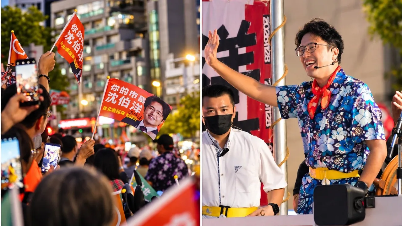 台大名醫到場追洋流　「沈伯洋像米老鼠」猶如一場嘉年華